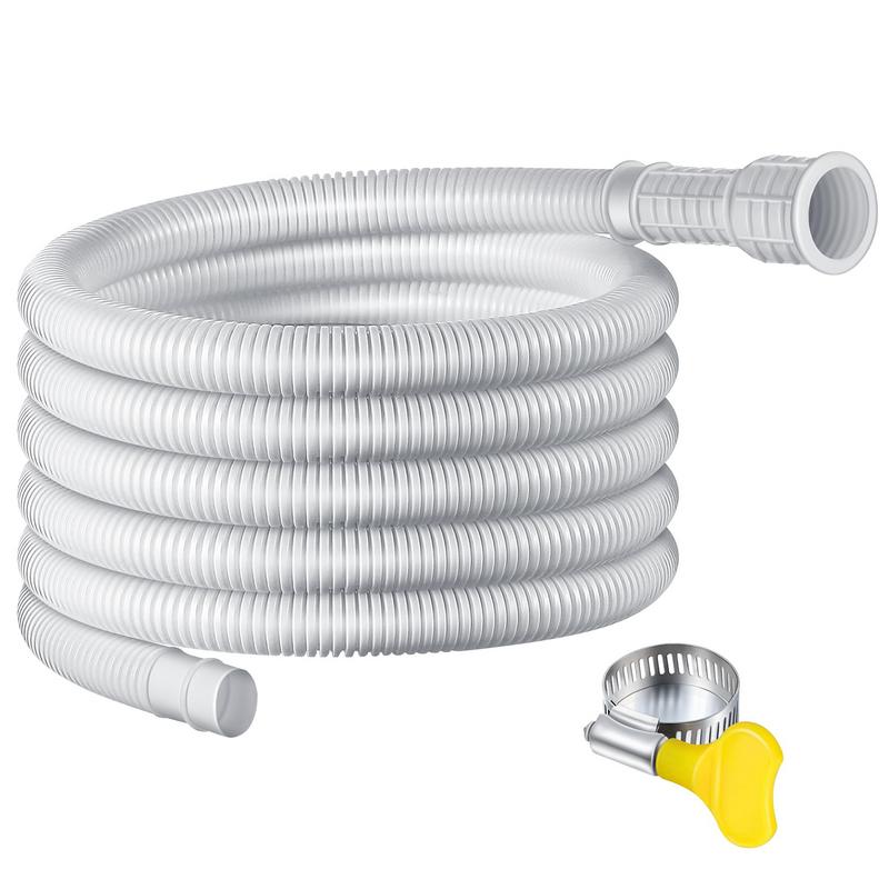 Dishwasher Drain Hose Extension - خرطوم تيار متردد مع محول مطاطي