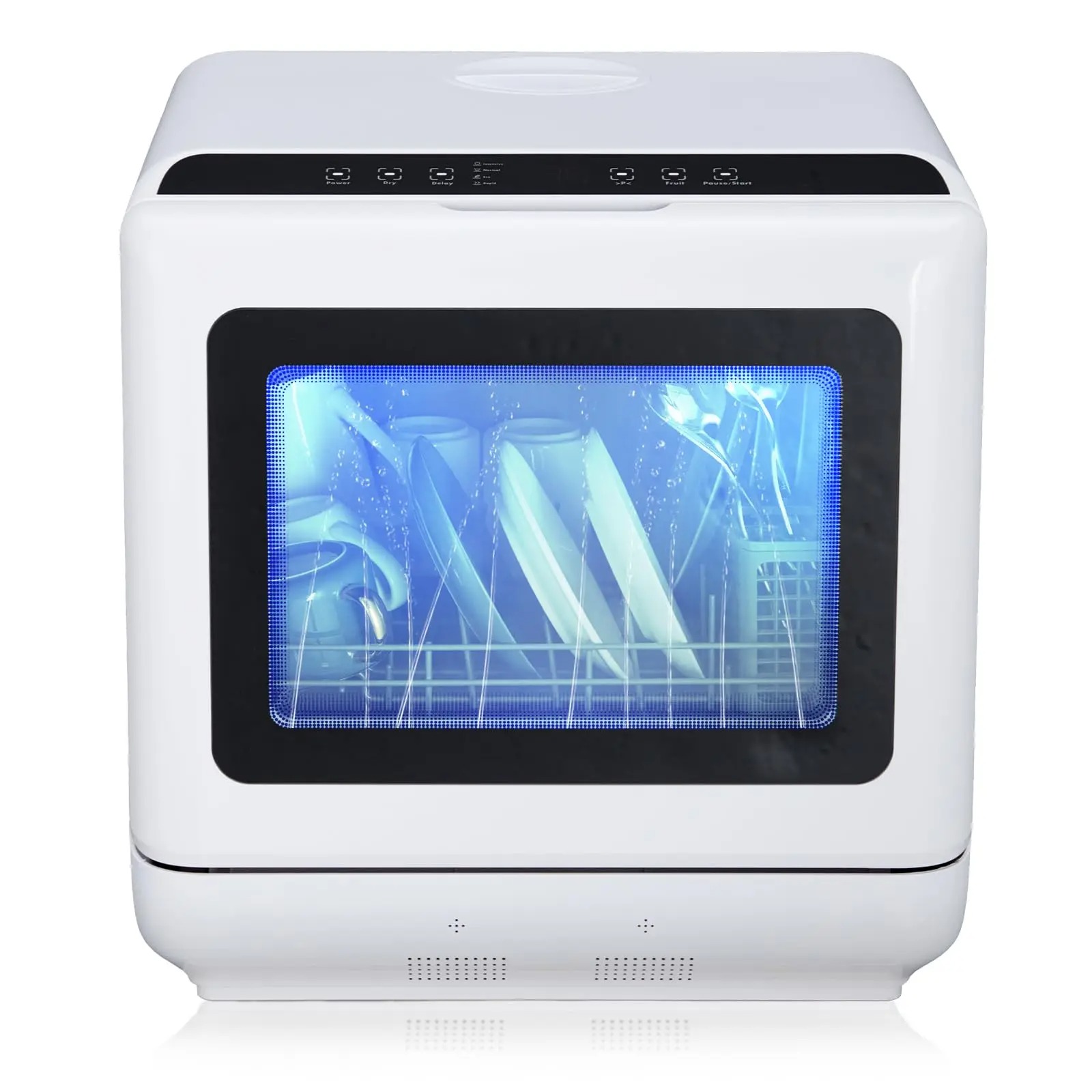 Portable Dishwasher With Water Tank - غسالة أطباق محمولة للمنضدة، سعة 5