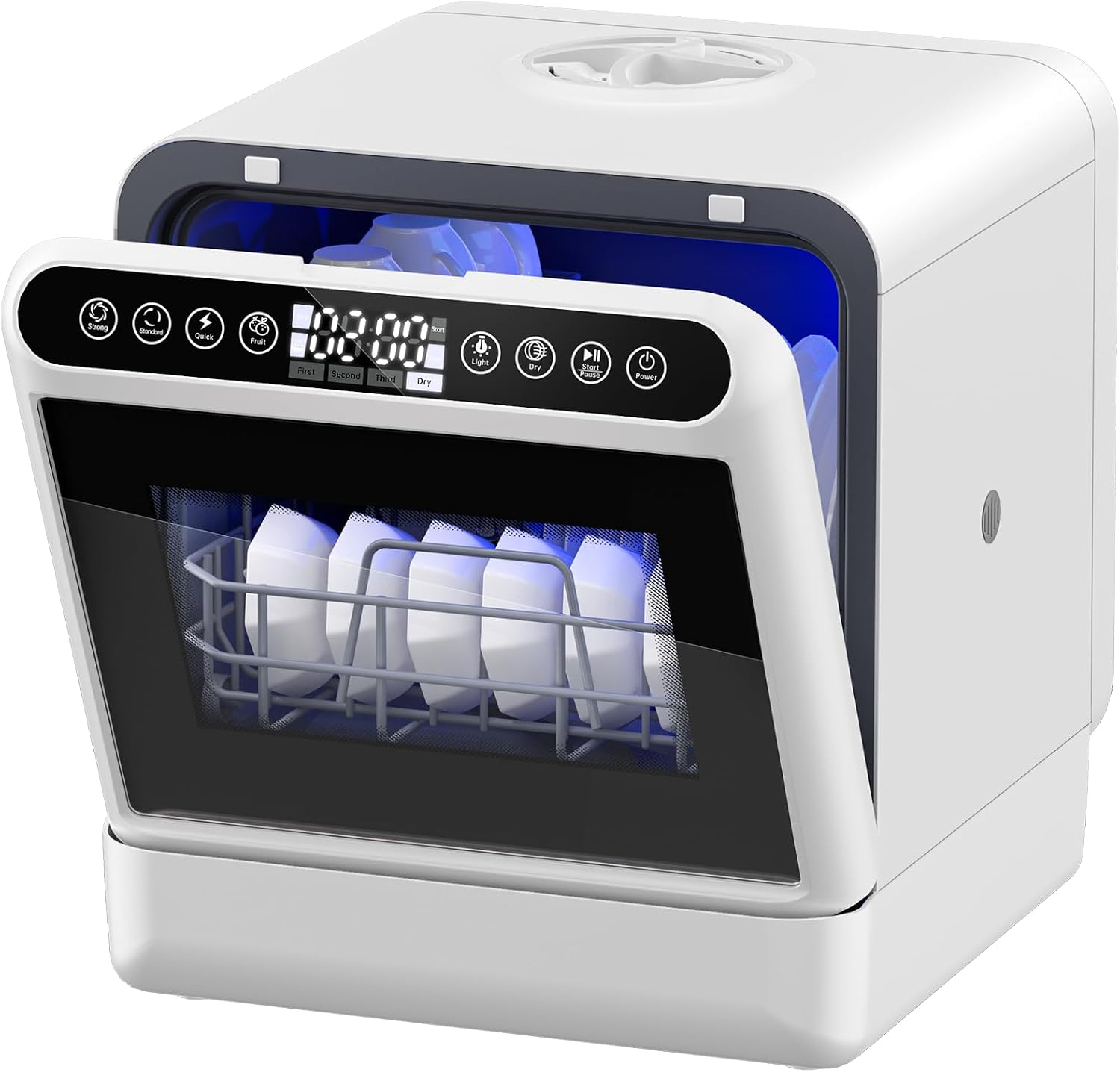 Portable Dishwasher With Water Tank - غسالة أطباق محمولة توضع على سطح