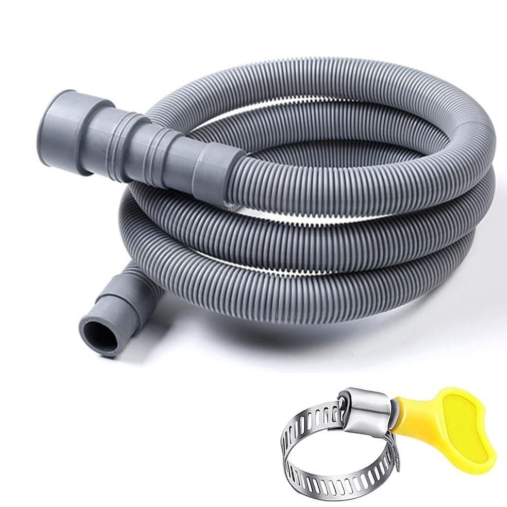 Dishwasher Drain Hose Extension - خرطوم تصريف لغسالة الملابس بطول 1م