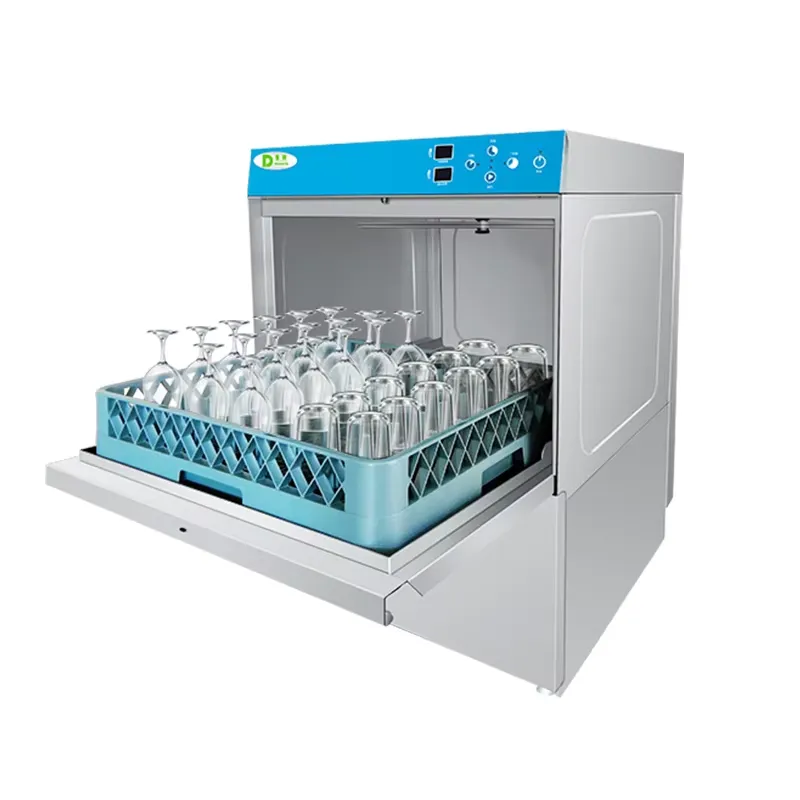 Glass Washer Machine Bar Commercial - للمغسلة الصغيرة التجارية، غسالة أطباق مسطحة