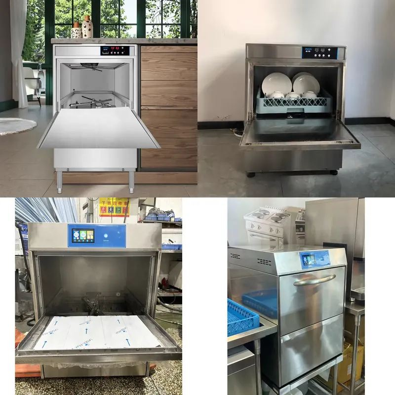 Commercial Undercounter Dishwasher - غسالة أطباق زجاجية تجارية تحت الطاولة،