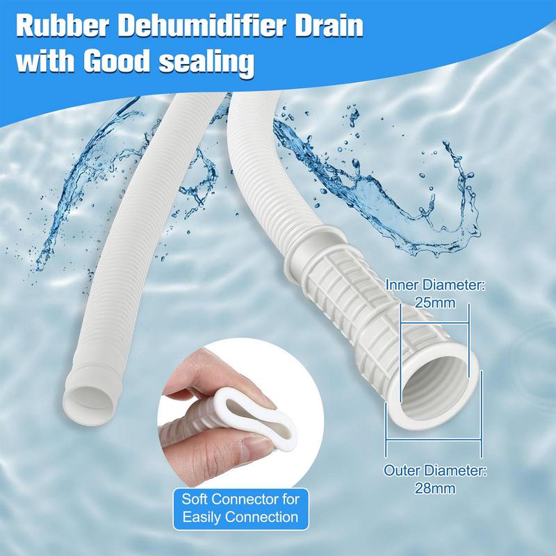 خرطوم تيار متردد مع محول مطاطي - مراجعة Dishwasher Drain Hose Extension وسعره