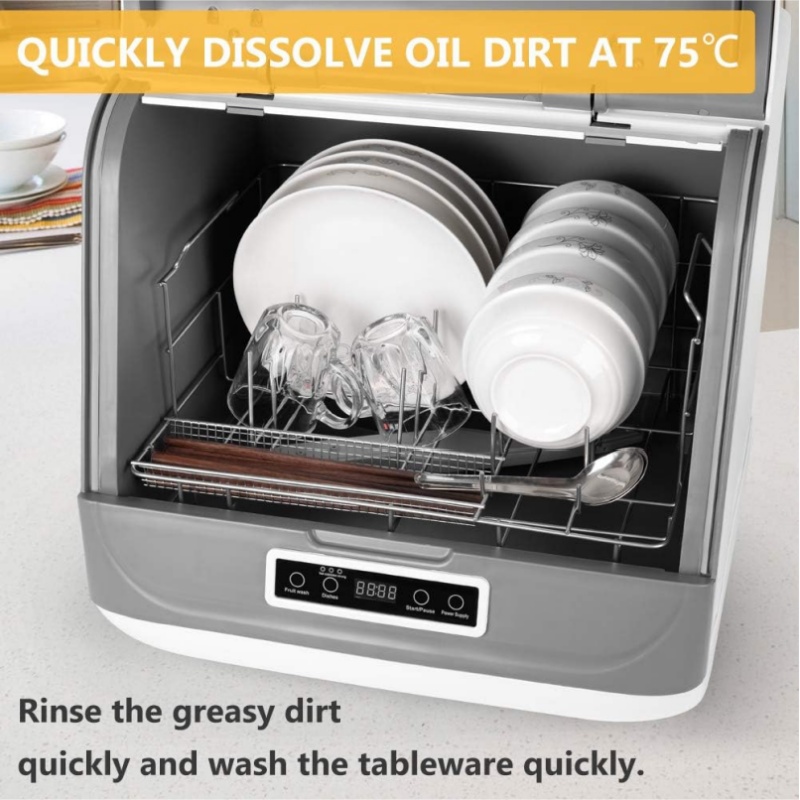 غسالة أطباق صغيرة محمولة على س - مراجعة Small Dishwasher For Apartment وسعره