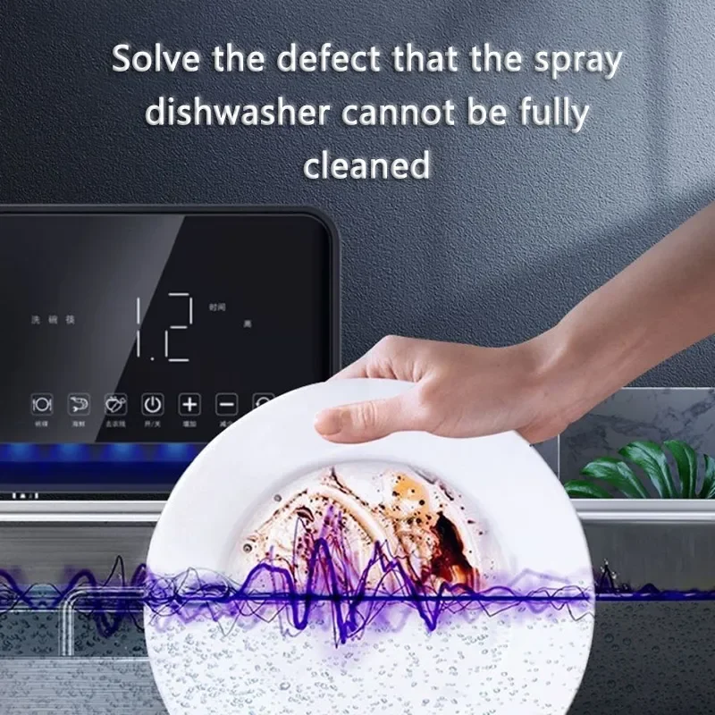خزان مياه منزلي محمول بالموجات - مراجعة Portable Dishwasher With Water Tank وسعره