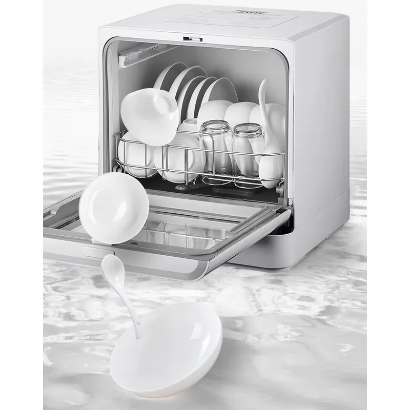 غسالة أطباق محمولة للطاولة، غس - مراجعة Countertop Dishwasher Mini Compact وسعره
