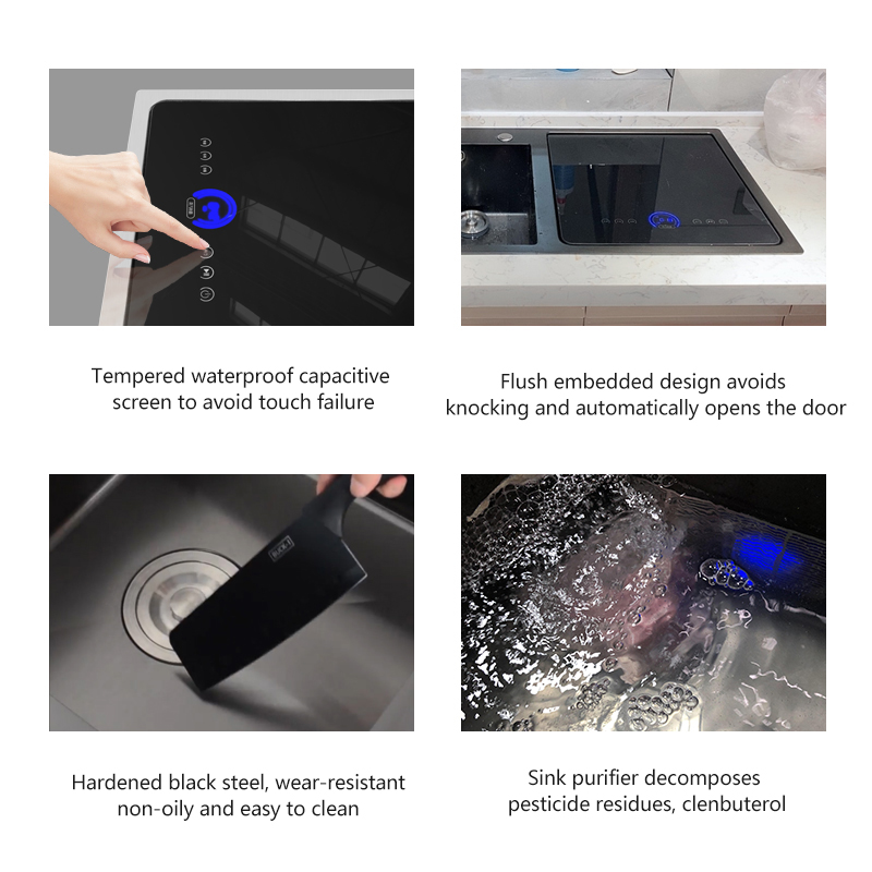 حوض غسيل أطباق مدمج مع غسالة أ - مراجعة Ultrasonic Dishwasher Sink Integrated وسعره