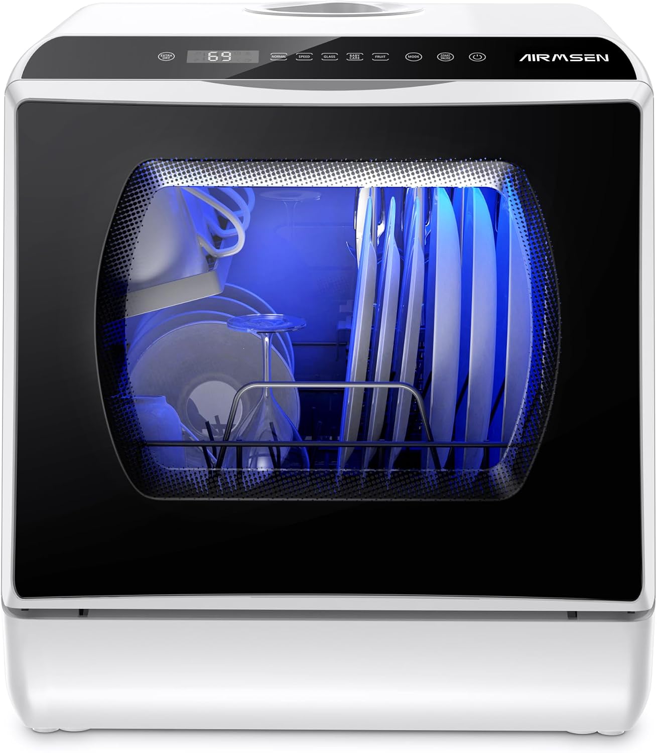 غسالة أطباق محمولة للطاولة لا  - مراجعة Portable Dishwasher With Water Tank وسعره