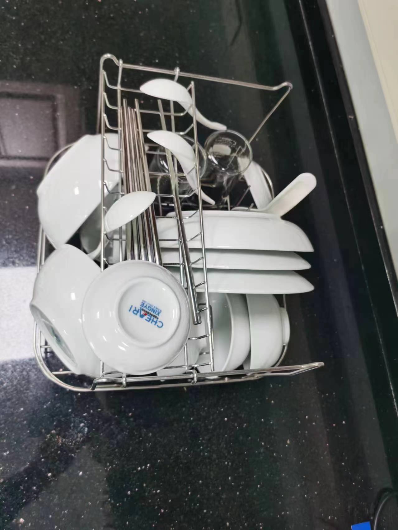 غسالة أطباق منزلية صغيرة محمول - مراجعة Portable Dishwasher With Water Tank وسعره