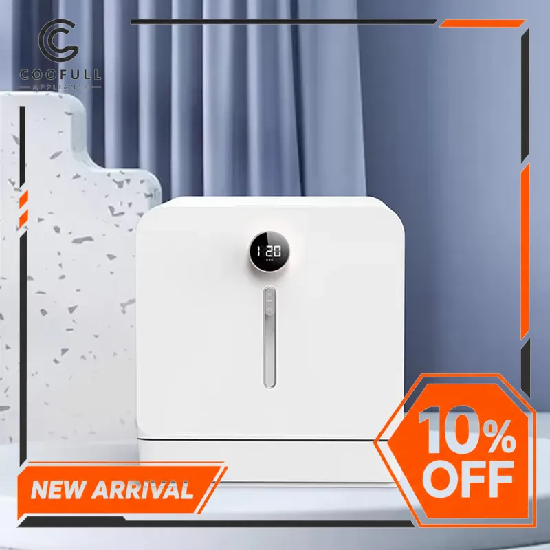 غسالة أطباق كهربائية محمولة بس - مراجعة Countertop Dishwasher Mini Compact وسعره