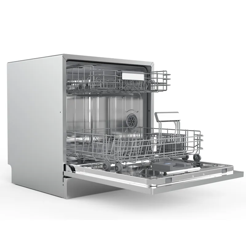 غسالة أطباق مدمجة للمطبخ، غسال - مراجعة Countertop Dishwasher Mini Compact وسعره