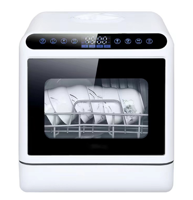 غسالة أطباق محمولة للمنضدة، سع - مراجعة Portable Dishwasher With Water Tank وسعره