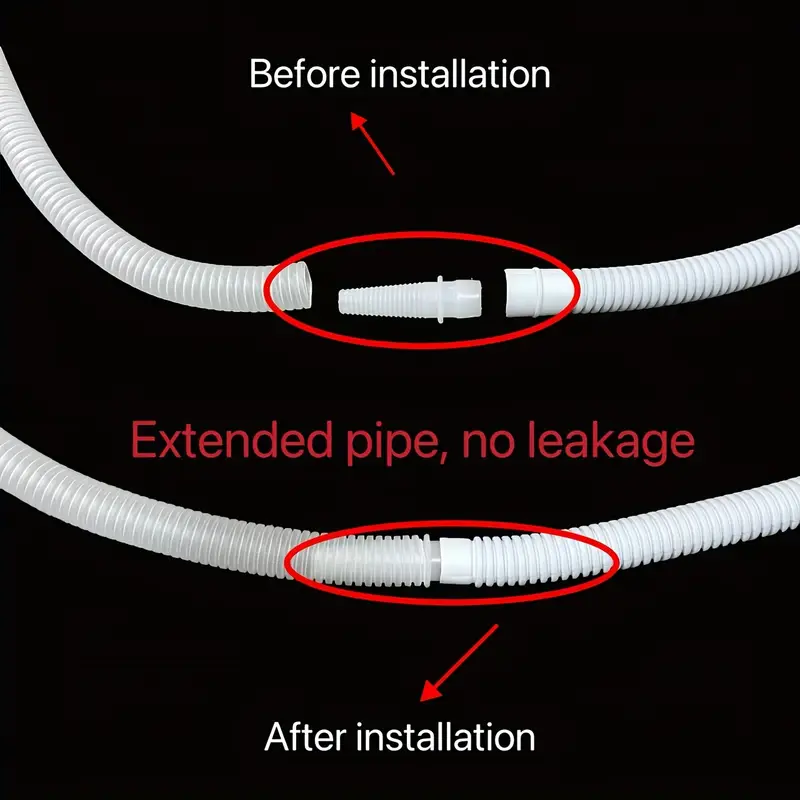 خرطوم تصريف بلاستيكي بطول 2 مت - مراجعة Dishwasher Drain Hose Extension وسعره