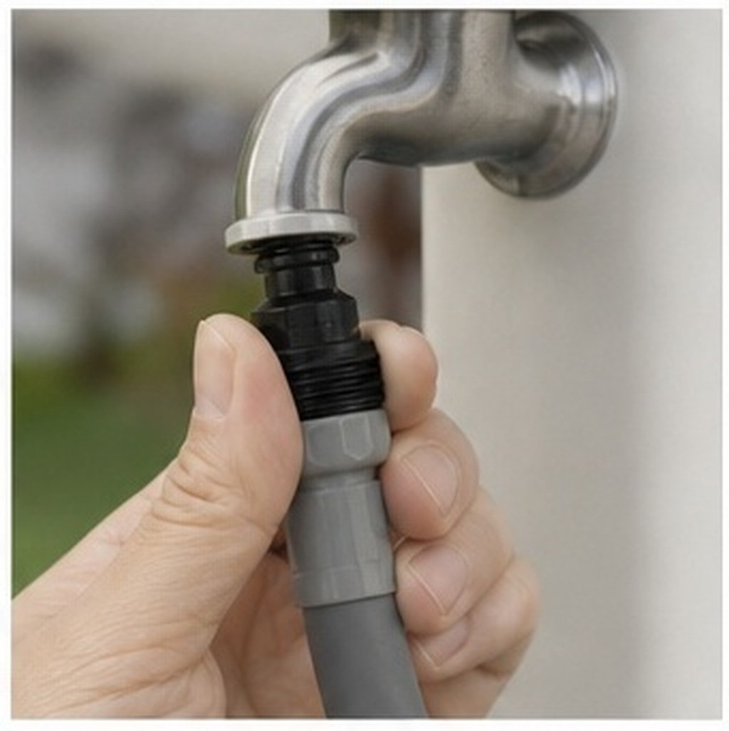 5 قطع من محولات توصيل الصنبور  - مراجعة Portable Dishwasher Faucet Adapter وسعره