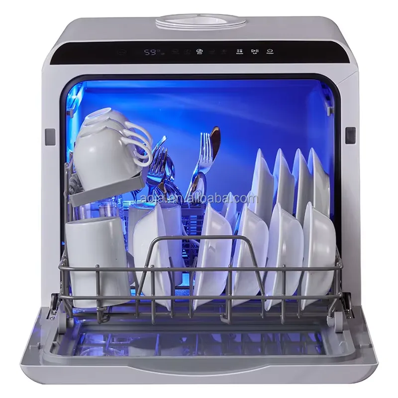غسالة أطباق محمولة صغيرة من AO - مراجعة Countertop Dishwasher Mini Compact وسعره