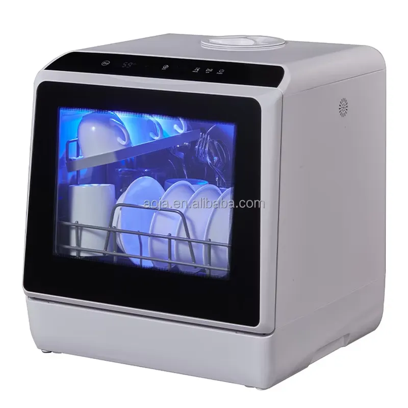 غسالة أطباق محمولة صغيرة من AO - مراجعة Countertop Dishwasher Mini Compact وسعره