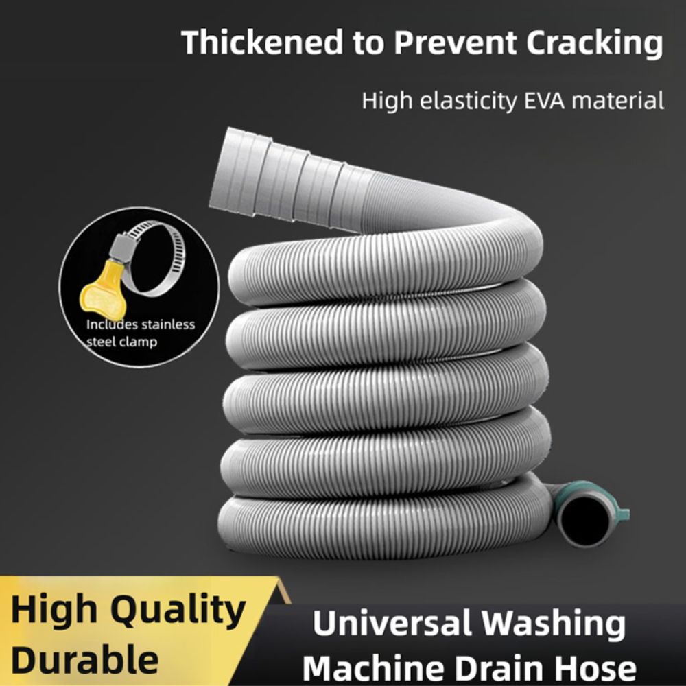 خرطوم تصريف احترافي مموج ومرن  - مراجعة Dishwasher Drain Hose Extension وسعره