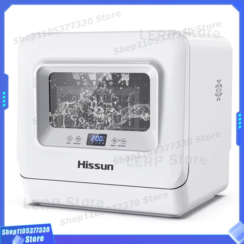 غسالة أطباق صغيرة محمولة أوتوم - مراجعة Countertop Dishwasher Mini Compact وسعره