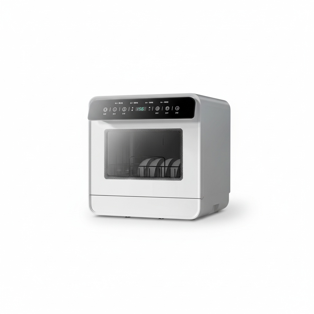 غسالة أطباق للوضع على سطح الطا - مراجعة Countertop Dishwasher Mini Compact وسعره
