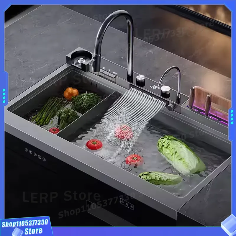 غسالة أطباق بالموجات فوق الصوت - مراجعة Ultrasonic Dishwasher Sink Integrated وسعره