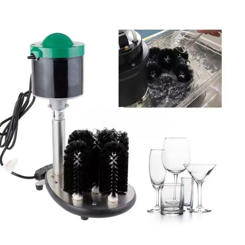 آلة تلميع الزجاج التجارية 5 فر - مراجعة Glass Washer Machine Bar Commercial وسعره