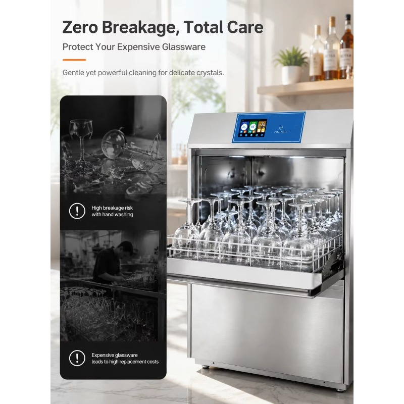 غسالة أطباق تجارية توضع تحت ال - مراجعة Commercial Undercounter Dishwasher وسعره
