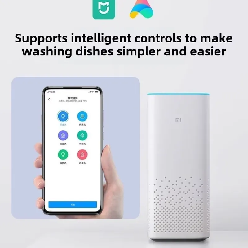 غسالة أطباق ذكية صغيرة أوتومات - مراجعة Countertop Dishwasher Mini Compact وسعره