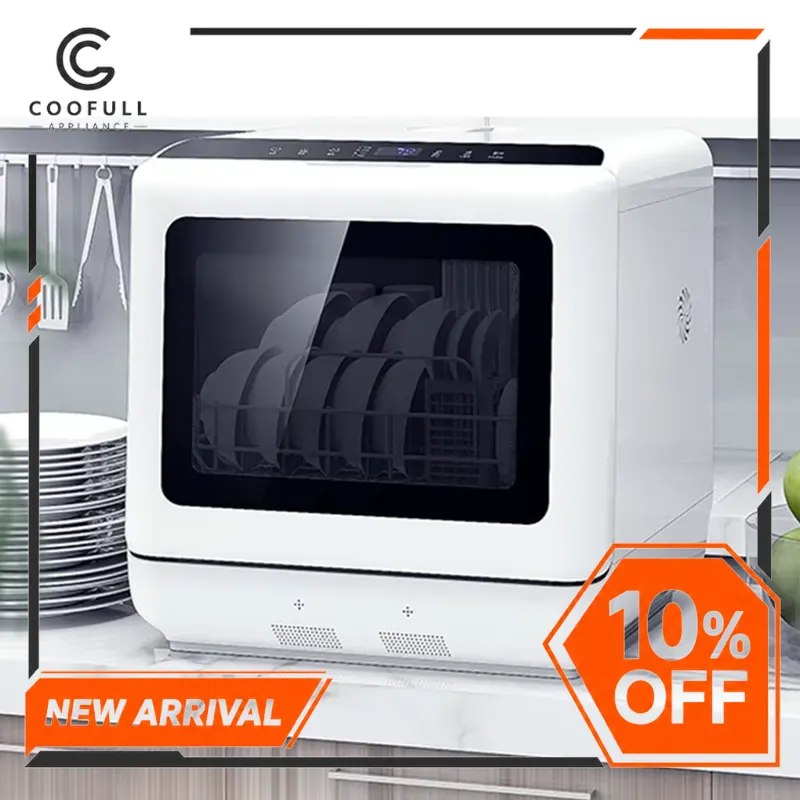 غسالة أطباق محمولة صغيرة أوتوم - مراجعة Countertop Dishwasher Mini Compact وسعره