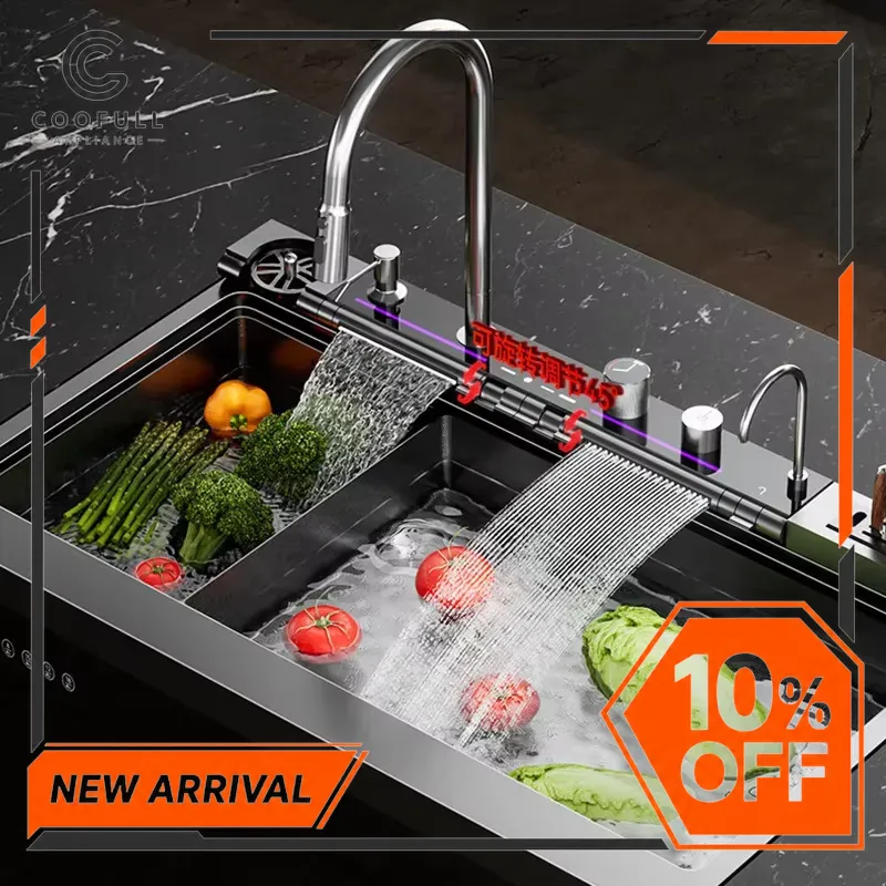 حوض غسيل أطباق مدمج من الفولاذ - مراجعة Ultrasonic Dishwasher Sink Integrated وسعره