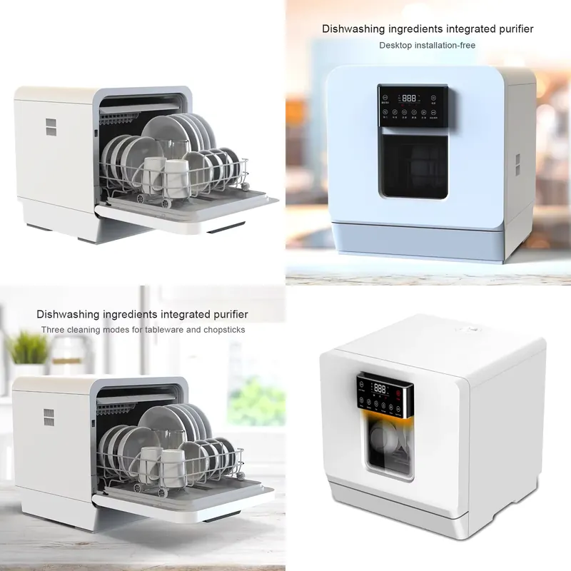 غسالة أطباق محمولة صغيرة أوتوم - مراجعة Countertop Dishwasher Mini Compact وسعره