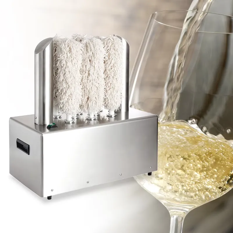 آلة تلميع الزجاج الأوتوماتيكية - مراجعة Glass Washer Machine Bar Commercial وسعره