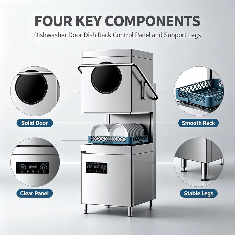 غسالة أطباق مدمجة للاستخدام عل - مراجعة Small Dishwasher For Apartment وسعره