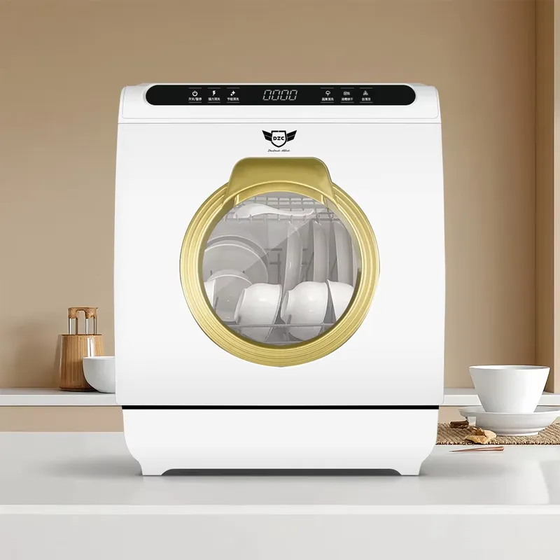 غسالة أطباق محمولة Q8-Max، تتس - مراجعة Countertop Dishwasher Mini Compact وسعره