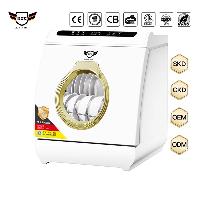 غسالة أطباق محمولة Q8-Max، تتس - مراجعة Countertop Dishwasher Mini Compact وسعره