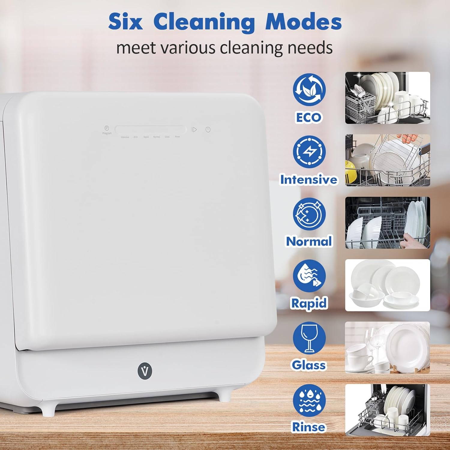 غسالة أطباق محمولة بقوة 120 فو - مراجعة Small Dishwasher For Apartment وسعره