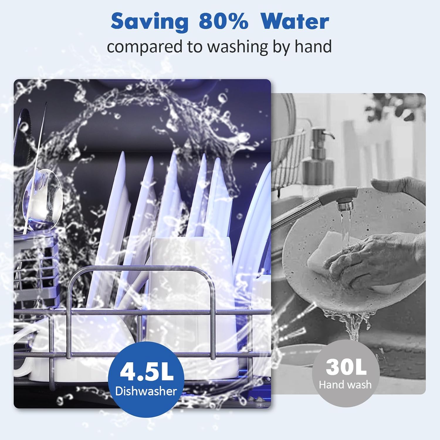 غسالة أطباق محمولة بقوة 120 فو - مراجعة Small Dishwasher For Apartment وسعره