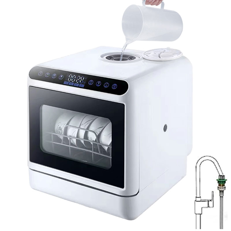 غسالة أطباق منزلية صغيرة محمول - مراجعة Portable Dishwasher With Water Tank وسعره