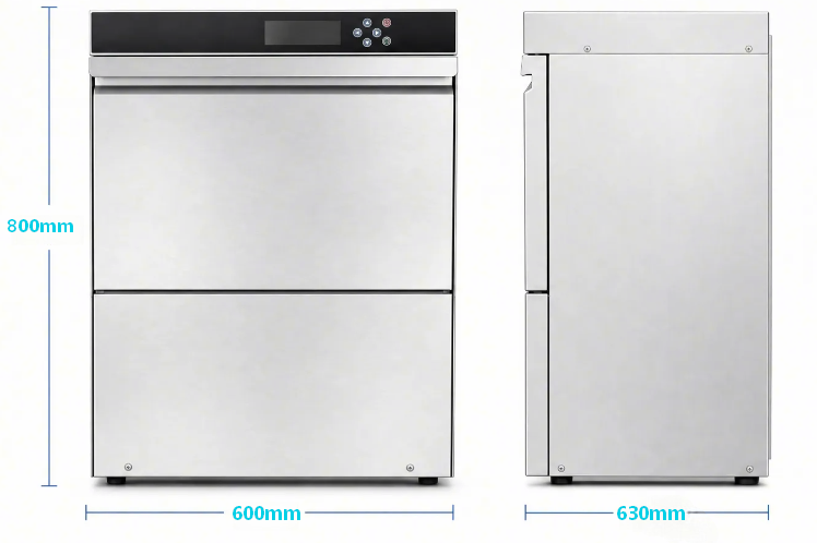 غسالة أكواب منزلية وتجارية تحت - مراجعة Commercial Undercounter Dishwasher وسعره