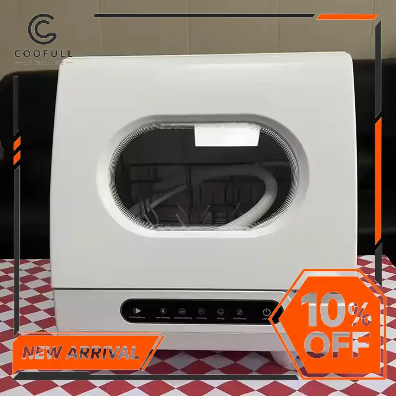 غسالة أطباق أوتوماتيكية محمولة - مراجعة Small Dishwasher For Apartment وسعره