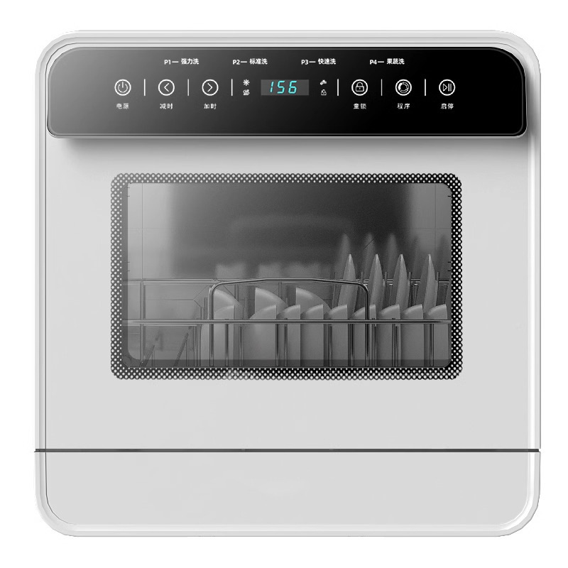 غسالة أطباق صغيرة للاستخدام عل - مراجعة Countertop Dishwasher Mini Compact وسعره