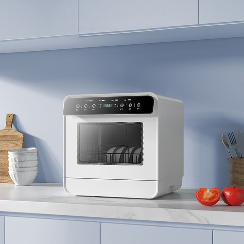 غسالة أطباق صغيرة للاستخدام عل - مراجعة Countertop Dishwasher Mini Compact وسعره