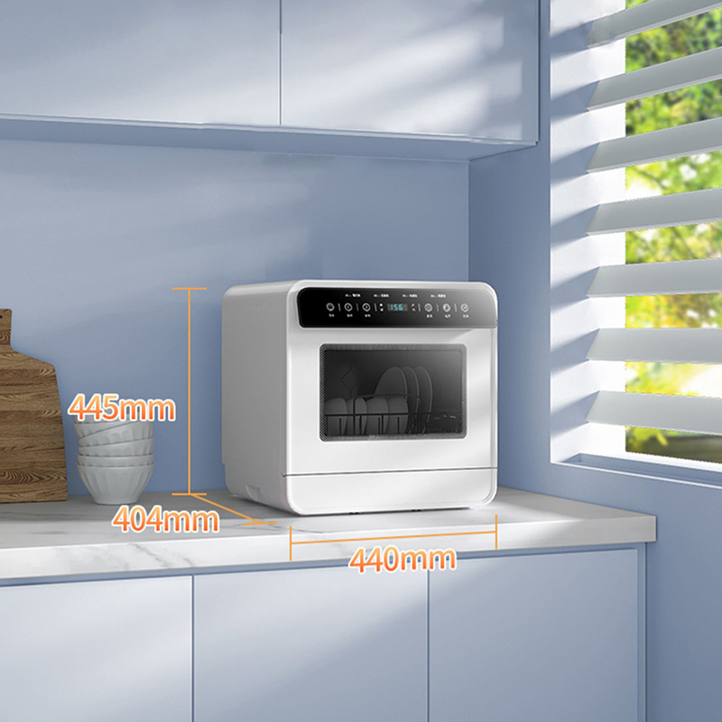 غسالة أطباق صغيرة للاستخدام عل - مراجعة Countertop Dishwasher Mini Compact وسعره