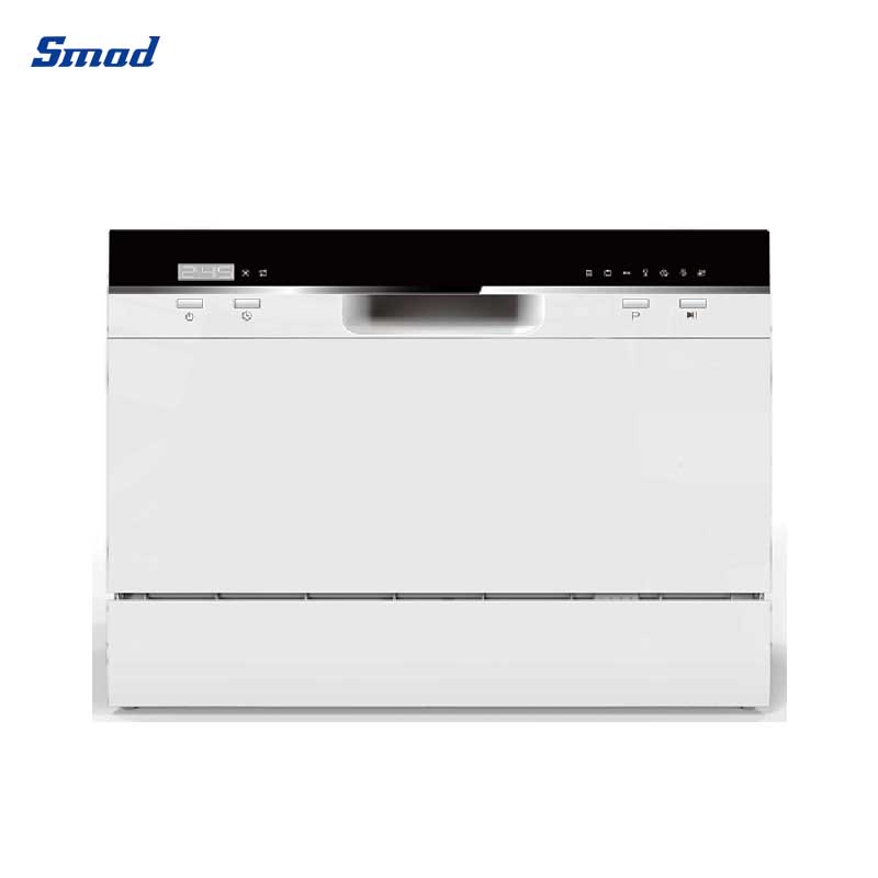 غسالة أطباق محمولة للمطبخ، 6 إ - مراجعة Countertop Dishwasher Mini Compact وسعره