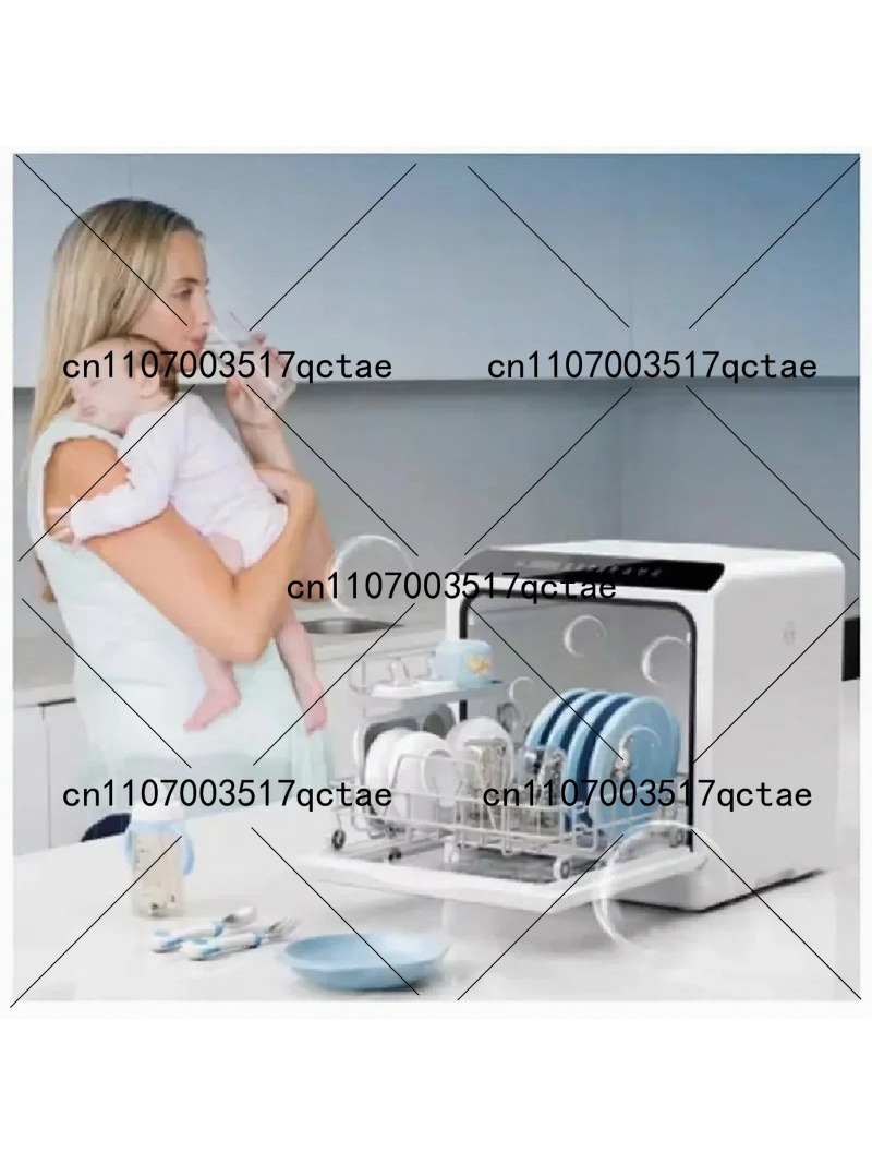غسالة أطباق مدمجة للطاولة مع خ - مراجعة Countertop Dishwasher Mini Compact وسعره
